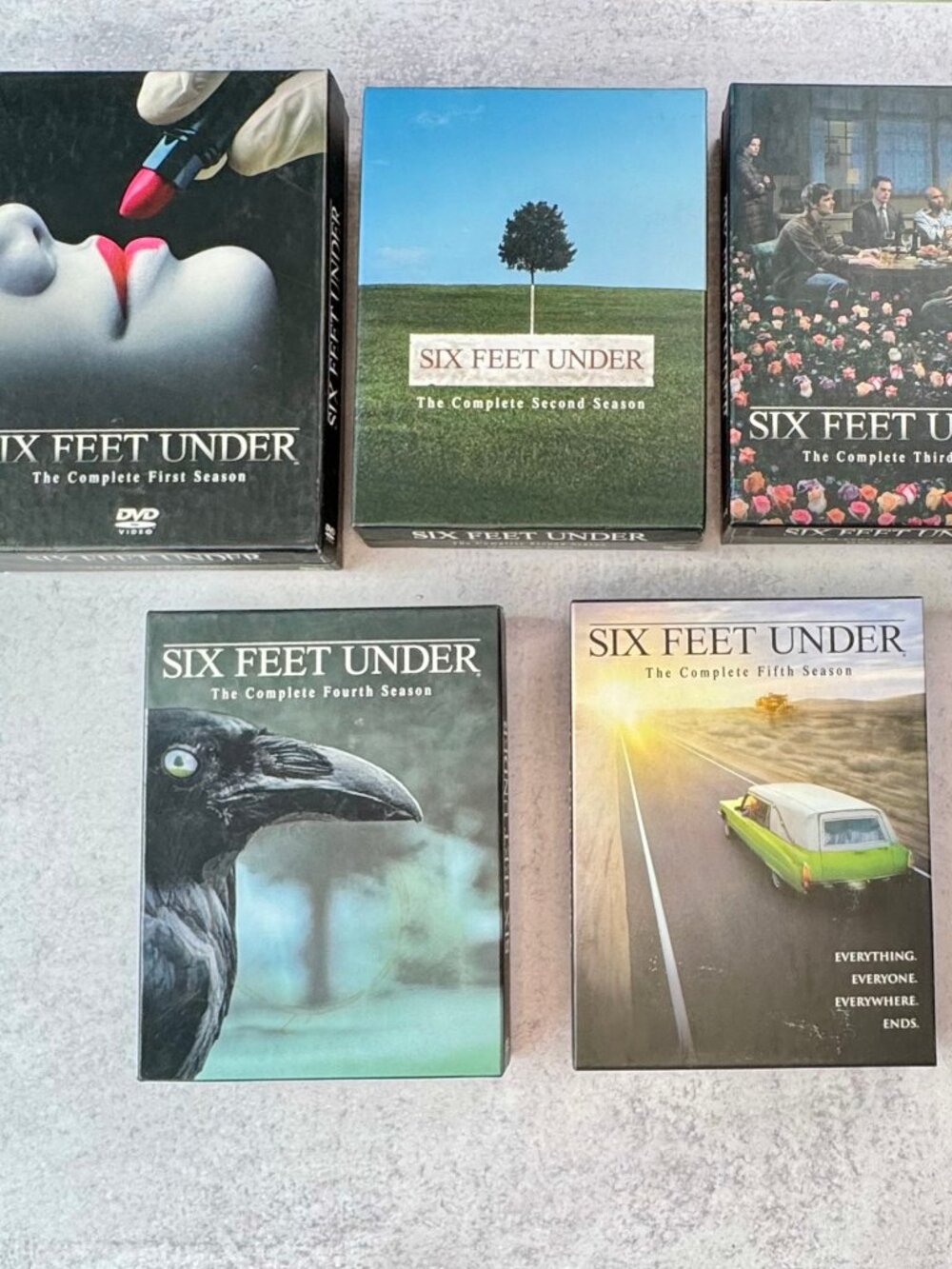 Six Feet Under Full Series Original DVD release MISSING ONE DISC :(